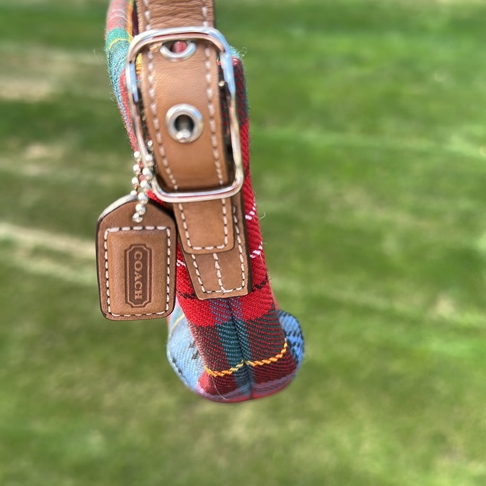 Coach Tartan Plaid Mini Purse - Picture 7 of 7